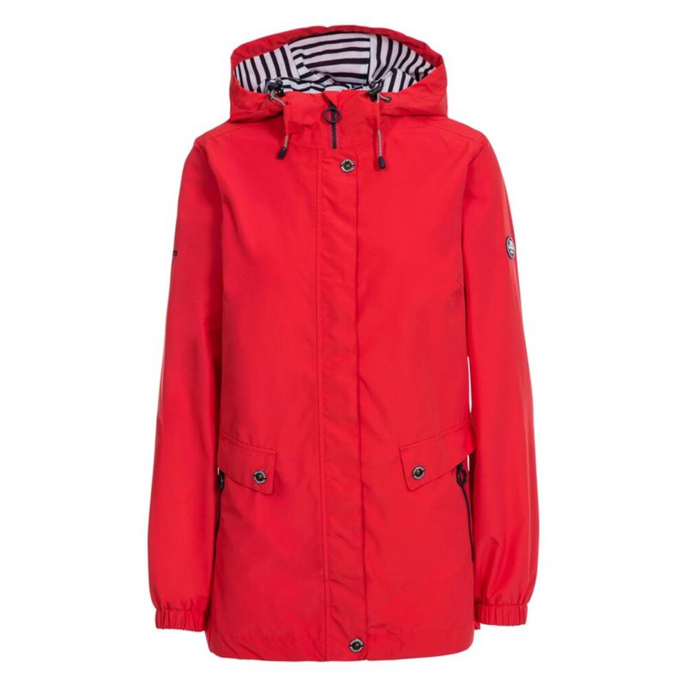 Trespass Womens/Ladies Flourish Waterproof Jacket / Hibiscus